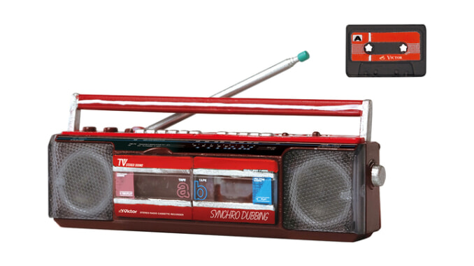 1977年製 ビクター ラジオTVカセットレコーダー - ラジオ